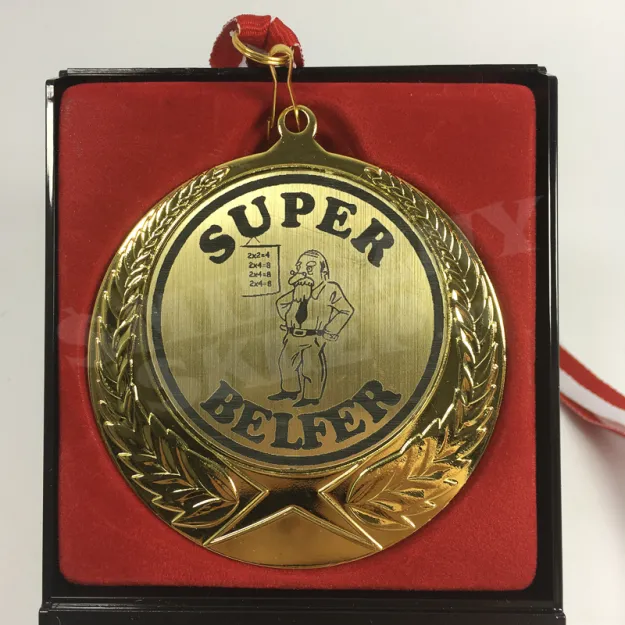 Medal w etui - Super belfer