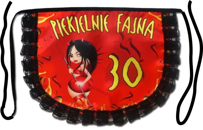 Fartuch koronkowy - Piekielnie fajna 30