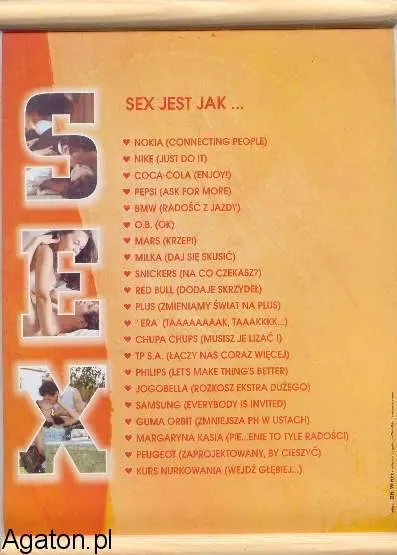 Dyplom - Sex jest jak np. Nokia, snickers, guma orbit ... itd.