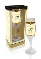 Kielich do szampana BO - W dniu 30 urodzin, najlepsze życzenia (bez opakowania)