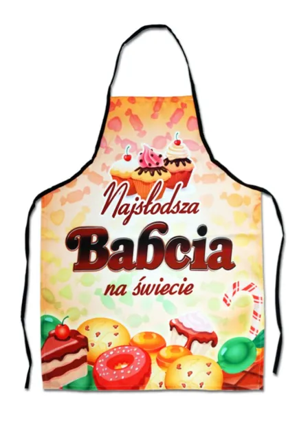 Fartuch premium - Najsłodsza Babcia na świecie