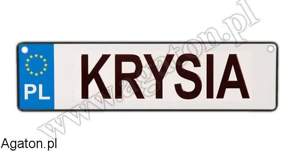 Tablica imienna - Krysia