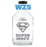 Butelka (100 ml) z grawerem - Eliksir (S) super mocy