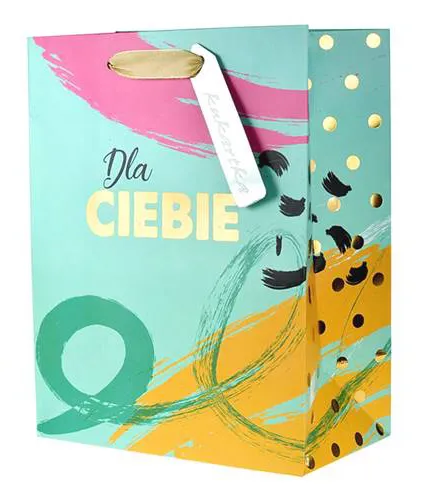 Torebka Kukartka M - (zielona) Dla Ciebie