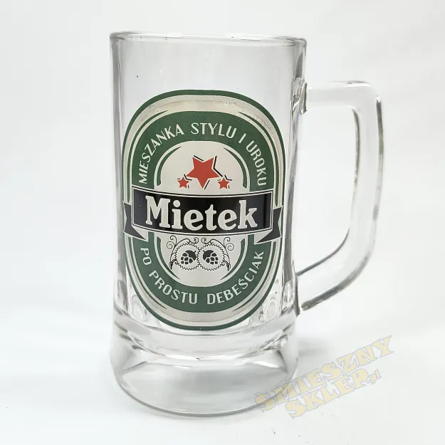 Kufel 0.3L - Mietek Mieszanka stylu i uroku po prostu debeściak