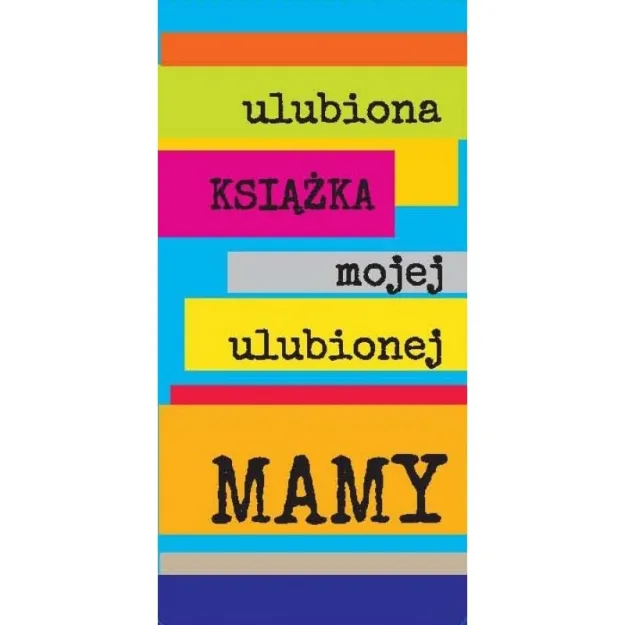Zakładka magnetyczna do książki - Ulubiona książka mojej ulubionej Mamy