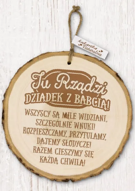 Eko sentencja - Tu rządzi Dziadek z Babcią!