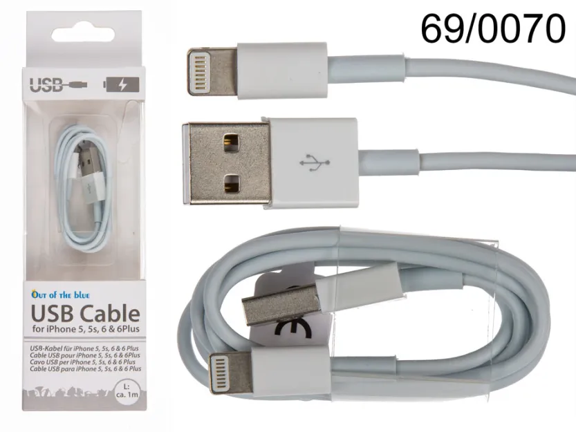 Kabel USB do iPhone 5-6, iPhone