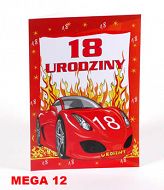 Kartka z jajem - 18 urodziny - Ferrari