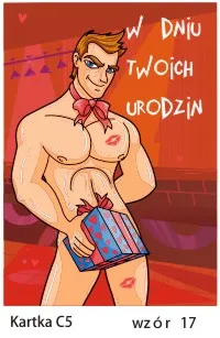 Karnet C5 - W dniu twoich urodzin (dla Pani)