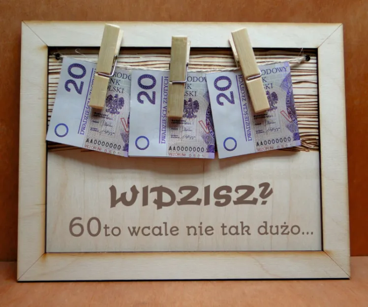 Ramka na Pieniądze - Widzisz? 60 to wcale nie tak dużo...