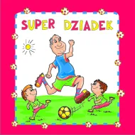 Poduszka - Super Dziadek (piłkarz)