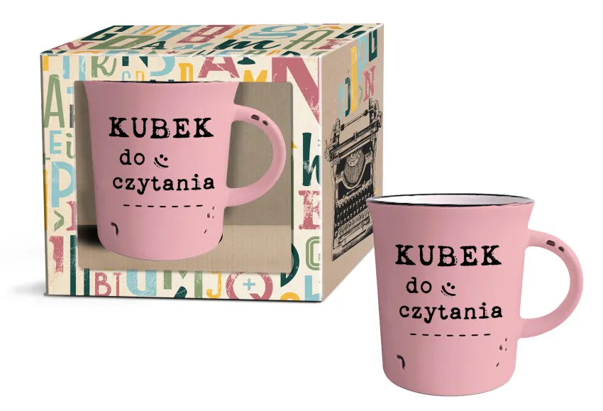 Kubek garnuszek retro - Do czytania