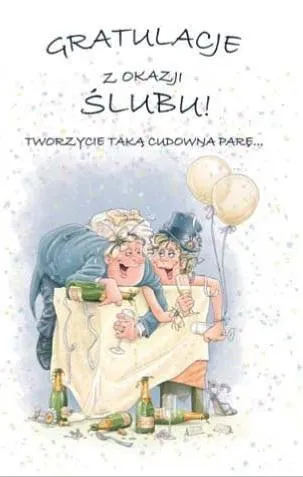 Kartka A3 z jajem - Gratulacje z okazji Ślubu, tworzycie taką cudowną parę