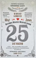 Karnet - Główna nagroda Srebrne Gody Festiwal Miłości 25 lat razem