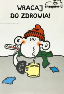 Karnet Sheepworld - Wracaj do zdrowia
