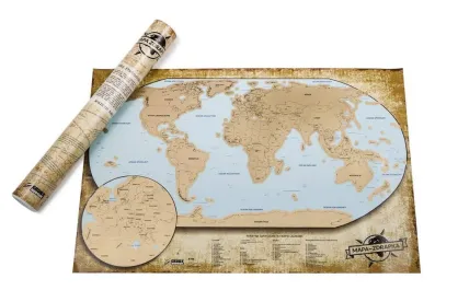 Mapa - Zdrapka