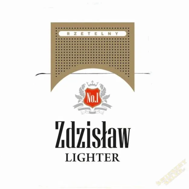 Zapalniczka z imieniem - Rzetelny Zdzisław