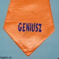 Krawat imprezowy gigant - geniusz