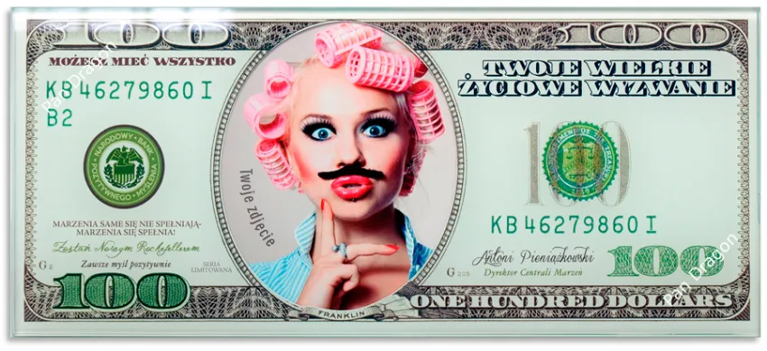 Ramka harmony - 100 dolarów