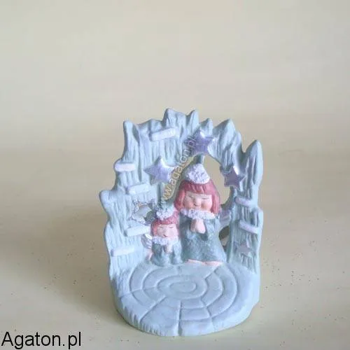 Świecznik aniołki na tea-light
