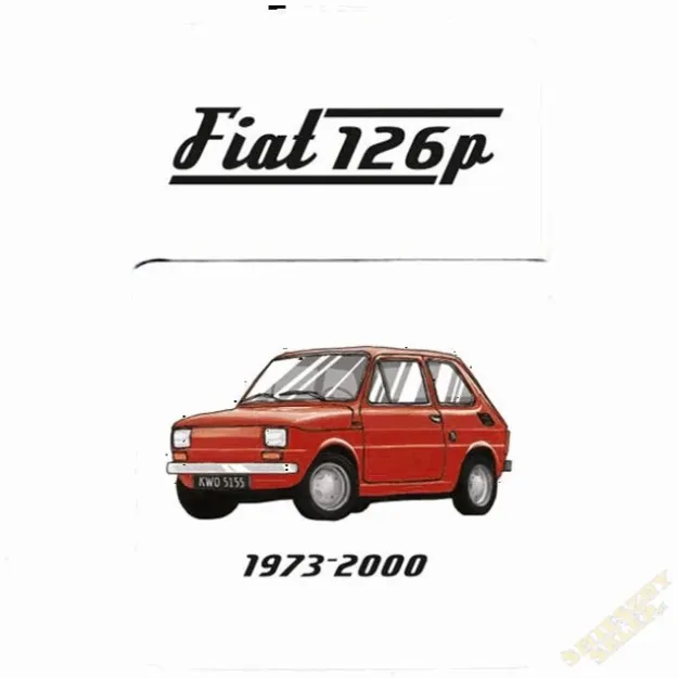 Zapalniczka - Fiat 126p (czerwony)