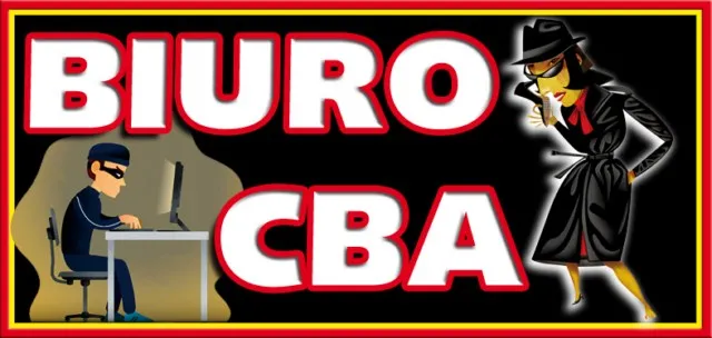 Tabliczka 3D - Biuro CBA