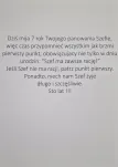 Karnet 3K - Szefie dziś konczysz 7 lat - 2