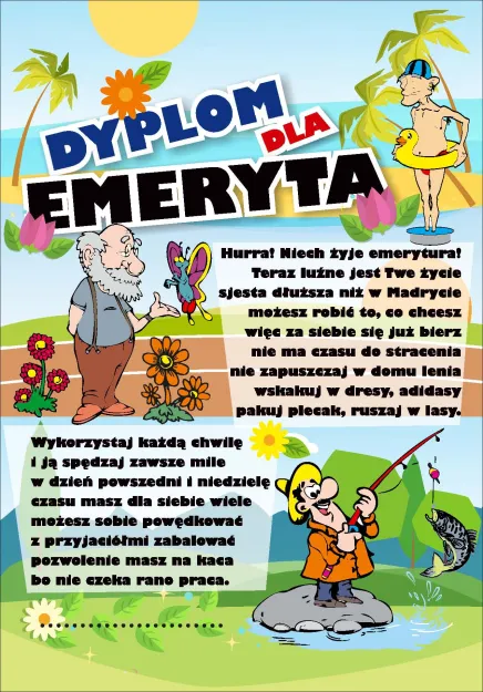 Dyplom - dla Emeryta