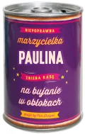Puszka Skarbonka Vip - Paulina - Niepoprawna marzycielka Paulina zbiera kasę na bujanie w obłokach