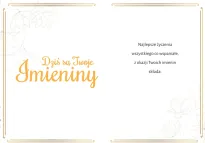 Karnet 1K - Dziś są Twoje imieniny - 2