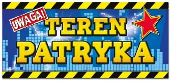 Tabliczka 3D - Teren Patryka