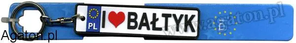 Brelok tablica - Bałtyk