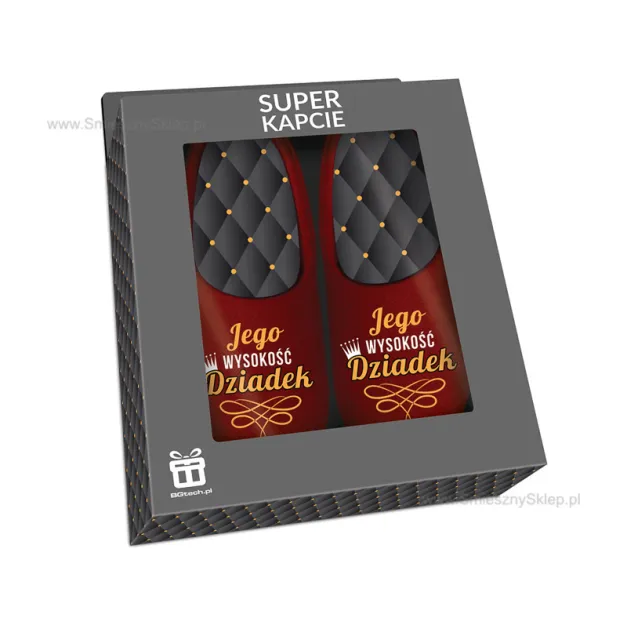 Super kapcie - Jego wysokość Dziadek