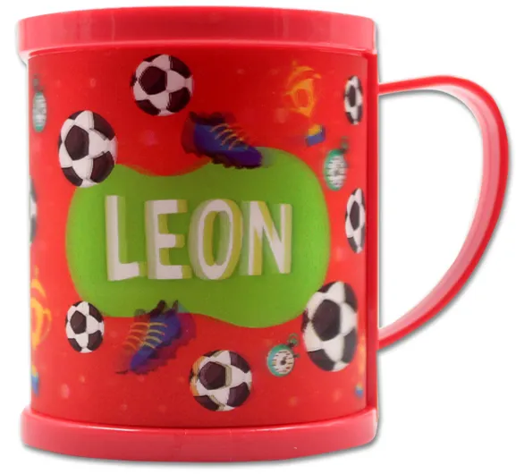 Kubek plastikowy 3D - Leon