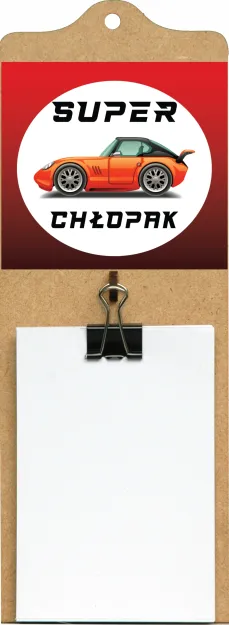 Notes na desce - Super chłopak (auto)