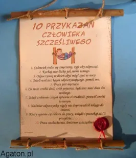 Dyplom z bambusem - 10 przykazań szczęśliwego człowieka