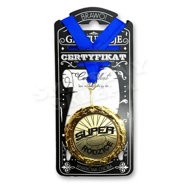 Medal w folii - Super Rodzice