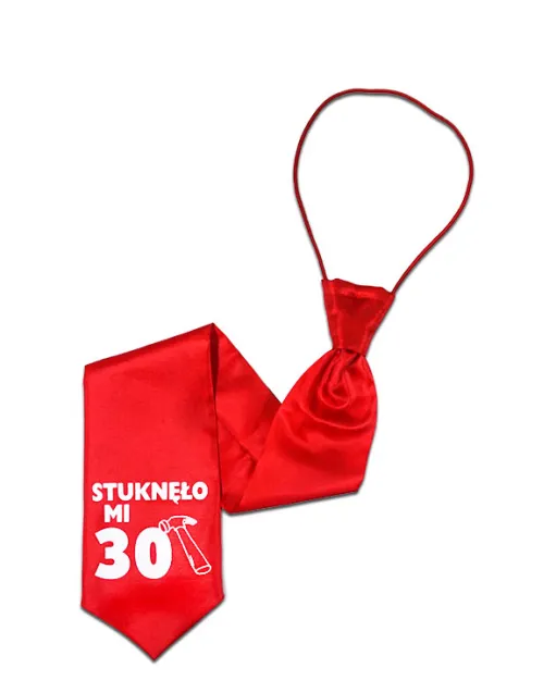 Krawat czerwony - Stuknęło mi 30