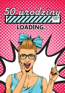 Karnet C5 - 50 urodziny - Loading...