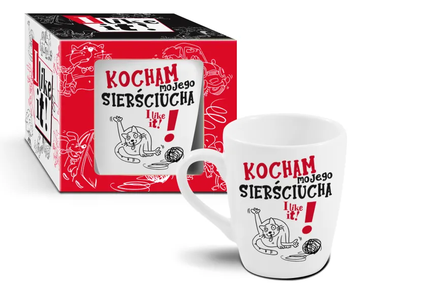 Kubek I like it! - Kocham mojego sierściucha