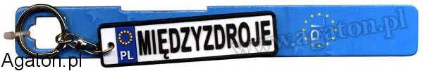 Brelok tablica - Międzyzdroje