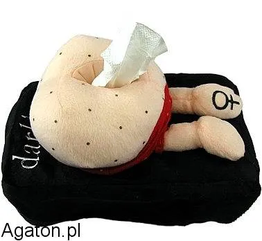 Futerał na pudełko z chusteczkami - pupa