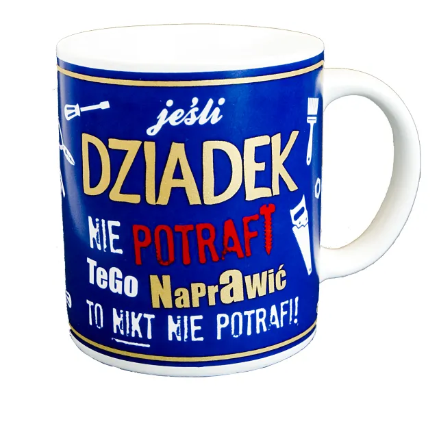 Kubek Kukartka - Jeśli Dziadek nie potrafi tego naprawić, to nikt nie potrafi