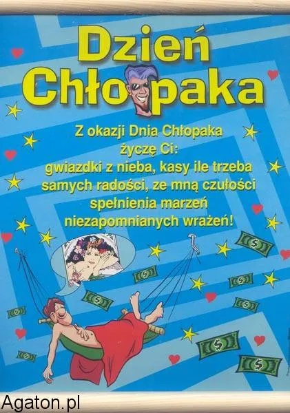 Dyplom - Dzień chłopaka