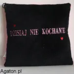 Poduszka kwadratowa - dzisiaj TAK / NIE kochanie - mała - 2