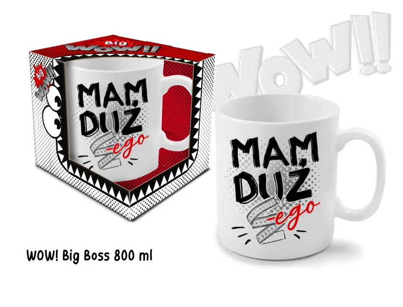Duży kubek - Mam duż-ego