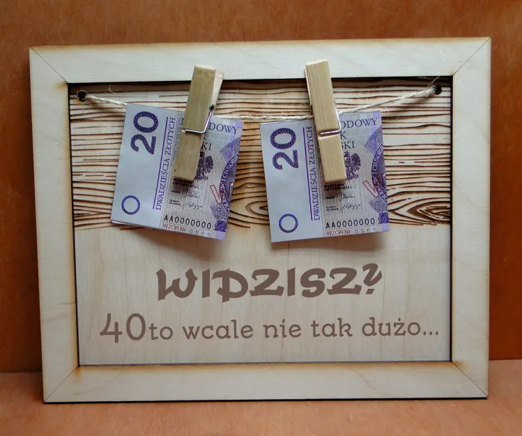 Ramka na Pieniądze - Widzisz? 40 to wcale nie tak dużo...