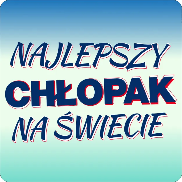 Tabliczka metalowa - Najlepszy Chłopak na świecie