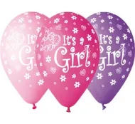 Balony - Its a GIRL -  5szt